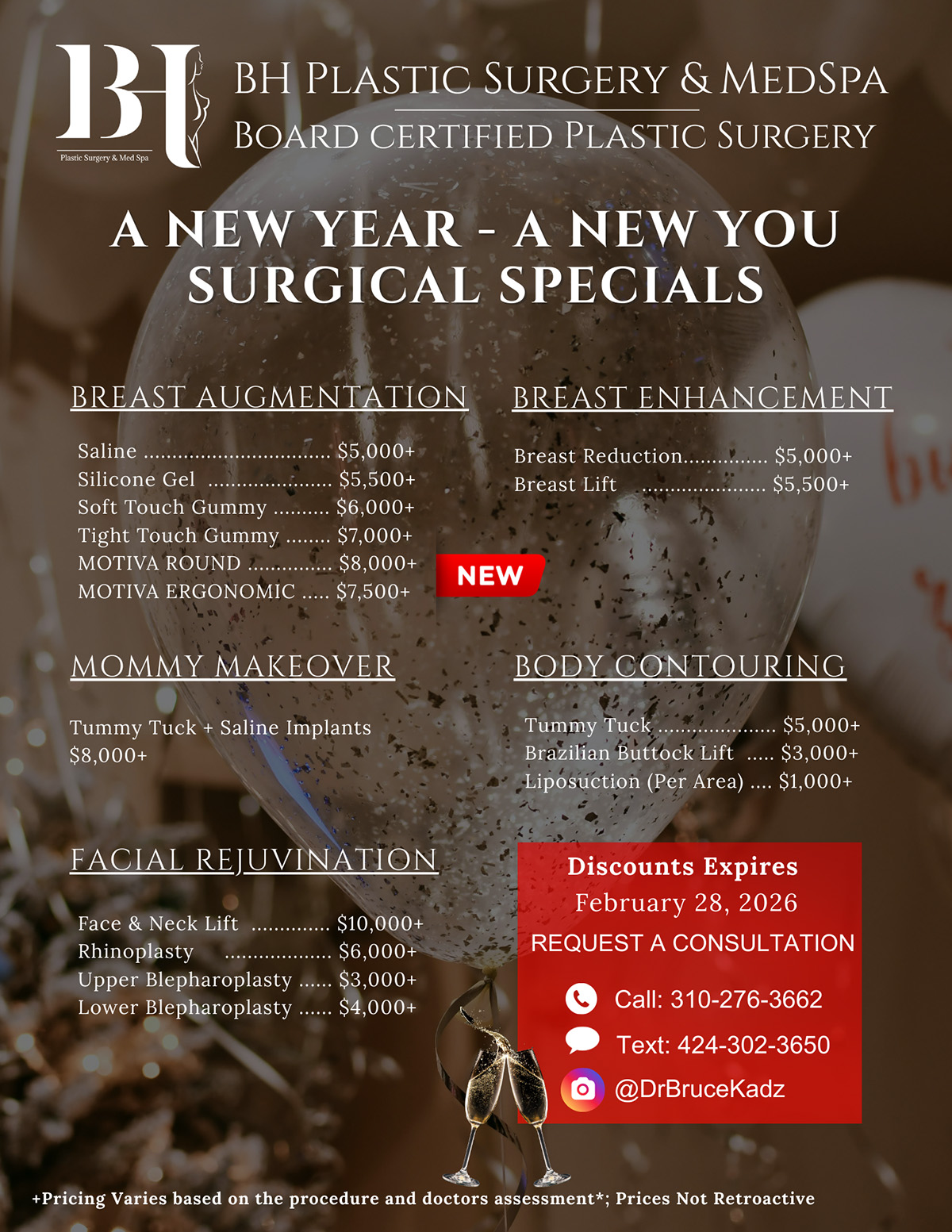 New Years Specials